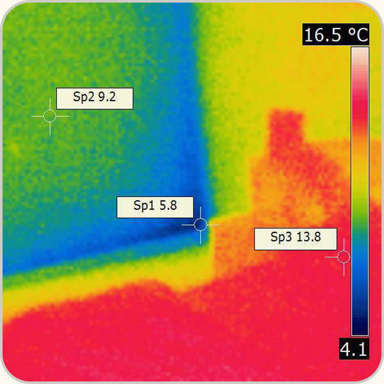 Zugerscheinung am Fenster